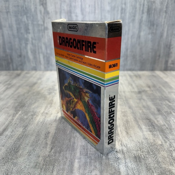 Dragonfire (Atari 2600) Complete In Box CIB - Picture 15 of 16